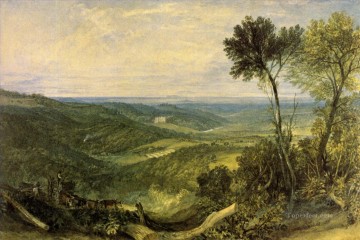 地味なシーン Painting - アシュバーナムの谷 ロマンチックな風景 ジョゼフ・マロード・ウィリアム・ターナー